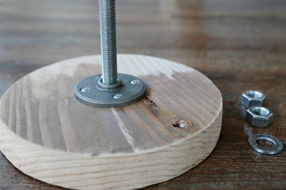Ana White Adjustable Height Wood and Metal Stool DIY Projects